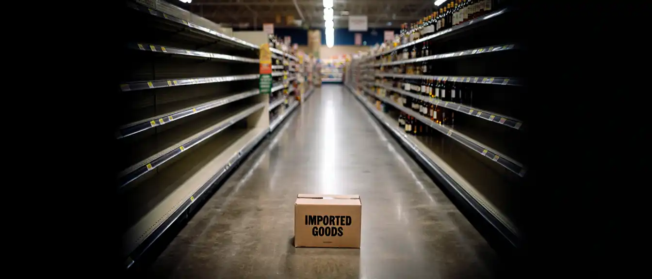 Канадский алкоголь под ударом: США вводят жесткие ограничения на импорт продукции